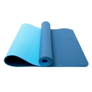 Ray Star Extra Thick Yoga Mat 24"x72"x0.24" Thickness 6mm -Eco Friendly Material- With High Density Anti-Tear Exercise Bolster
