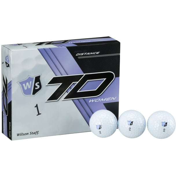 Wilson Staff True Distance Women's Golf Balls, 12 Pack