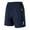 Dark Blue, variant on Quick Dry Jogging Fitness Shorts Men Summer Sports Bottoms Thin Breathable Beach Short Pants Male Running Shorts Lightweight Dark Blue L