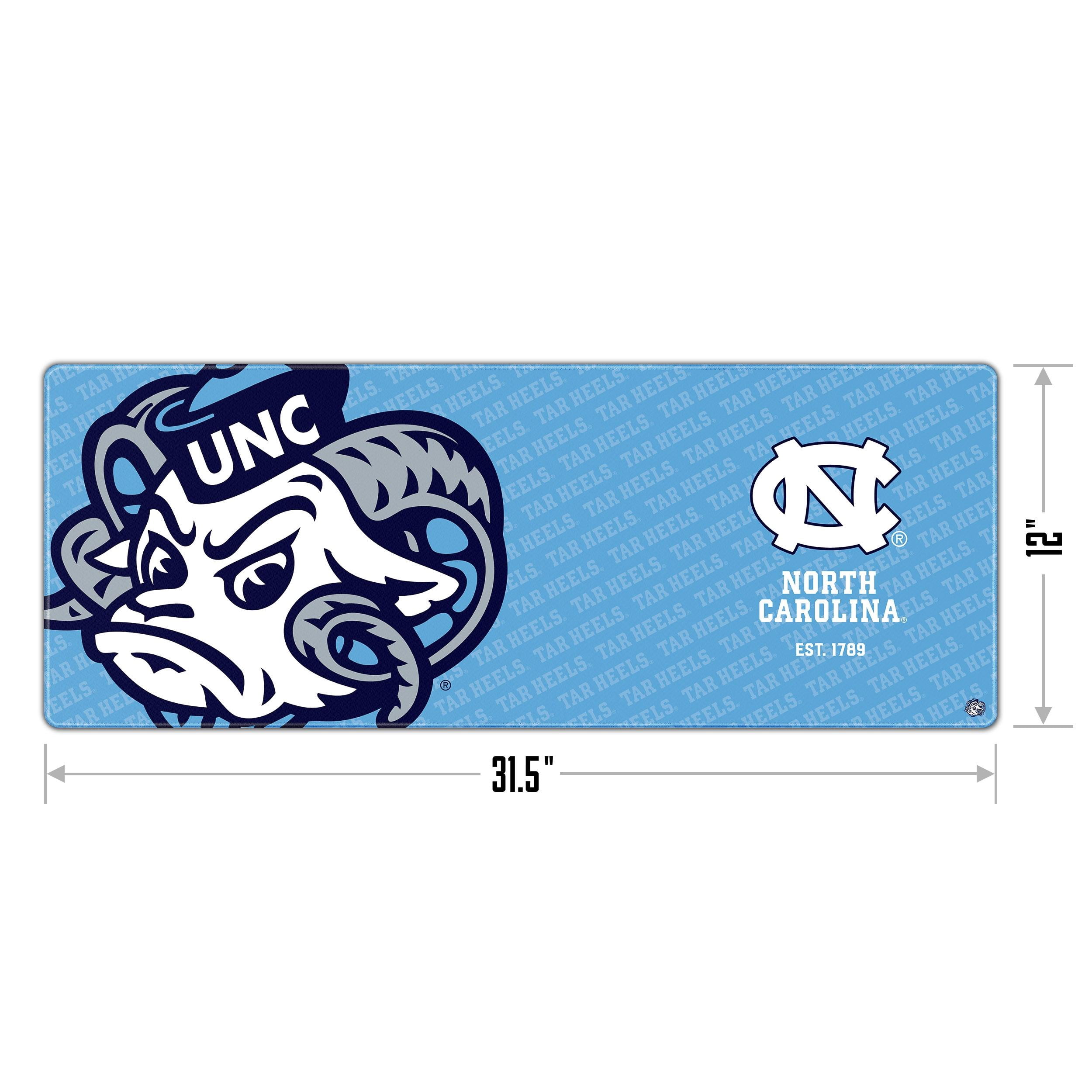 YouTheFan NCAA North Carolina Tar Heels Logo Series Desk Pad SMU