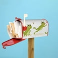 thumbnail image 6 of Goofa Hunting Frog Pattern Mailbox Cover, Mailbox Decoration with Magnetic Strips for Standard and Large Mailboxes, Easy Installation, Durable and UV-Resistant-21x18 in, 6 of 8