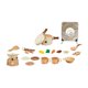 thumbnail image 1 of Juego de cocina de acampada para niños de 22 piezas, juego de cocina de simulación de fogata, juguete para interiores y exteriores, regalo para niños, 1 of 7
