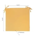 thumbnail image 2 of Chaise Extérieure Solide Jaune - Ensemble De 2, 2 of 2