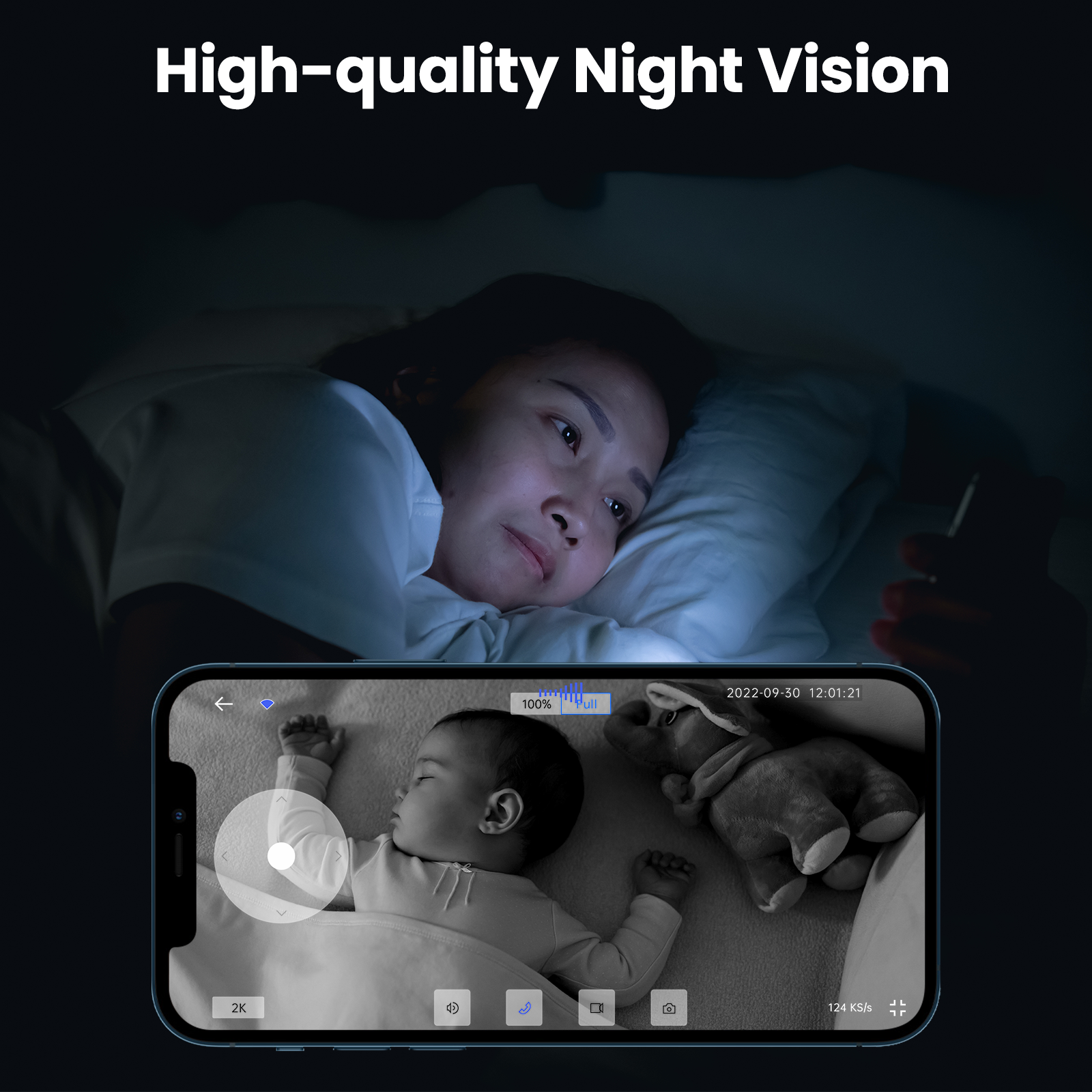 Galayou 2K Indoor Security Camera with 360° Pan-Tilt photo 5