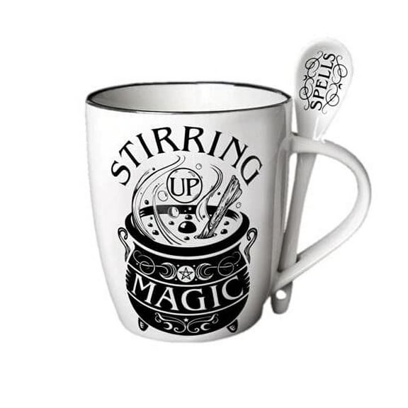 Stirring Up Magic Mug and Spoon Set