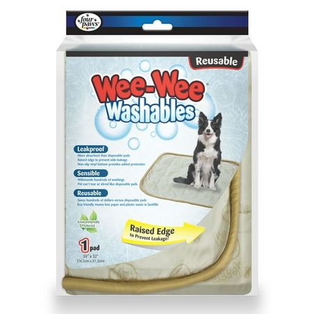 UPC: 0045663015794 | Four Paws Wee-Wee Washable Puppy Pad 30 X 32 Inches (1 Count)