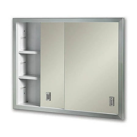 Ketcham SD-2420 Sliding Door 24 x 20 Inch Surface Mounted Medicine Cabinet