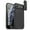 Black, variant on Decase Hard Case for iPhone 17 Air 2025, Shockproof PC Protection Ultra -Thin Bumper Case with Sliding Lens Cover,Rugged Anti-Scratch Matte Hybrid Case for iPhone 17 Air,Blue