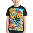 thumbnail image 2 of Cash and Nico Youth T-shirt Short Sleeve Graphic Top Breathable Shirt Tees Boys Girls, 2 of 9