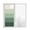 Green, variant on Window Privacy Film, Ombre Black Aqua UV Sun Blocking Window Tint Film Heat Control One Way Blackout Window Film, Simple Modern Farmhouse Stripes Non Adhesive Static Cling Window Sticker 19.6x39.3 In