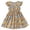 ZE Yellow, variant on Girls Dresses Dance Kids Summer A Line Draped Pleat Flying Sleeve Lemon Print Knee Length Crew Neck Short Sleeve Baby Toddler Princess Dress & Sundress