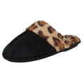 thumbnail image 4 of Jessica Simpson Comfy Faux Fur Womens House Slipper Scuff Memory Foam Slip On Anti-Skid Sole, 4 of 9