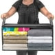 thumbnail image 3 of Bolsa de Almacenamiento de Ropa Sunnimix Organizador Plegable para Mantas Edredones Gris 58x31x30cm, 3 of 8