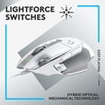 thumbnail image 2 of Ratón para juegos Logitech G502 X con cable LIGHTFORCE blanco, 2 of 7