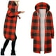 thumbnail image 4 of Pntutb - Chaqueta con capucha para mujer, con cremallera, manga larga, con bolsillo, blusa, abrigo Pntutb Pntutb-7667, 4 of 6
