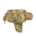 thumbnail image 2 of 10"x7.5" Quick Access Concealed Waist Bag, Multi-Pocket Crossbody Fanny Pack with Adjustable Strap, Water Resistant Lightweight Chest Sling Bag for Travel Hiking Cycling Daily Use (Brown), 2 of 6