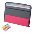 thumbnail image 1 of Archivero Expandible Con Cierre Y 13 Compartimentos Gris/ROSA, 1 of 5