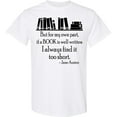 thumbnail image 3 of Inktastic Jane Austen Book Quote T-Shirt, 3 of 5
