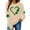 Beige, variant on YABCSAZ St Patrick's Day Sweatshirts for Women Casaul Loose Oversize Shirts Long Sleeve Irish Shirts Shamrock Clover Printed Blouse, Paddy's Day Great Parade Tops