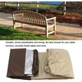 thumbnail image 5 of Funda para muebles de jardín, fundas para sofás de exterior, funda impermeable para banco de jardín, protección UV, a prueba de polvo, resistente al viento (M)193*83*84 JM, 5 of 5