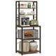 thumbnail image 5 of VASAGLE- Barra de café, Estante de Cocina de 6 Niveles con 6 Ganchos, Soporte para microondas, Industrial, 15.7 x 23.6 x 65.7 Pulgadas, café rústico y Negro, 5 of 7