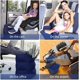 thumbnail image 5 of Reposapiés almohada de viaje Li build plegable Portátil inflable ajustable azul, 5 of 5