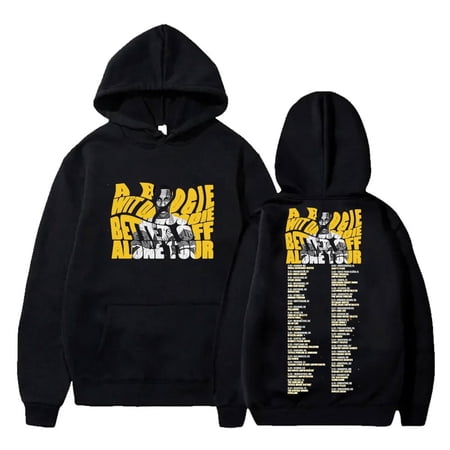 A Boogie wit da Hoodie Better Off Alone Tour Hoodie new Logo Merch pullover women's men's fashionable casual sportswear