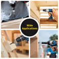thumbnail image 2 of 55 Pcs Vis pour Bois Structural #14 x 2-7/8 Po, FIXLINK Vis de Pont Robustes pour Construction Extérieure, 2 of 7