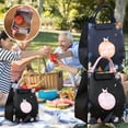 thumbnail image 4 of ACDANC Lunch Bag Cooler Bags Insulated for Travel Picnic Leak Proof Reusable Fresh School Beach Box Office 2Pcs, 4 of 7