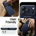 thumbnail image 6 of JETech Slim Case for iPhone 17 Pro 6.3-Inch, Ultra-Thin Lightweight Minimalist Phone Cover with Camera Lens Protection, Matte Anti-Fingerprint Finish (Dark Blue), 6 of 6