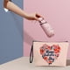 thumbnail image 2 of Bolsa de maquillaje para San Valentín, bolsa de maquillaje para lápiz labial para mujer, bolsa de almacenamiento portátil multifuncional para exteriores, bolsa para bolígrafos para estudiantes., 2 of 5