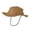 Brown, variant on SRZYMJ Tactical Boonie Hat for Men Women Brim Sun Hat for Outdoor Activities Like Fishing, Hiking, Hunting & Camping