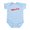 Sky Blue, variant on CafePress - Retro Asbury Park (Red) Infant Bodysuit - Baby Light Bodysuit, Size Newborn - 24 Months
