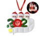 thumbnail image 1 of Decoraciones colgantes Adorno de nombre de árbol de Navidad con luz intermitente Adorno de Navidad 2020 personalizado 2-5 miembros de la familia Adornos de Navidad con nombre Meterk Decoraciones colgantes, 1 of 1