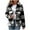 Black, variant on BiZtdJrK Womens Winter Jackets Fashion Plaid Zip Up Fleece Jackets Casual Long Sleeve Lapel Plush Coats with Pockets Prime By Hour Black L