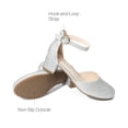 thumbnail image 5 of DREAM PAIRS Kids' Mary Jane Pumps Girls' Low Block Heel Dress Shoes with Hook-and-Loop Strap Comfortable Non-Slip Party Shoes, 5 of 6