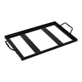thumbnail image 4 of Miangastore Black Barbecue Salt Plate Rack Restaurant Iron Enamel Rack Barbecue Accessory, 4 of 8