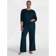 thumbnail image 2 of Joyspun Women's Cozy Lounge Collection Hacci Knit Sleep Pants, Sizes XS-3X, 2 of 6