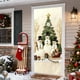 thumbnail image 5 of Cortina Navideña para Puerta de 89 X 183 Cm | Tejido de Poliéster con Bordado Estereoscópico | Cortina Festiva Duradera | Decoración de Pared Navideña | Multiusos para Puertas, Paredes y Mesas, 5 of 6