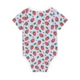 thumbnail image 2 of Rocae Strawberries for Baby Climbing Clothes Soft Baby Romper for Active Infants Comfortable and Breathable Crawling Jumpsuit Unisex Baby Outfit, 2 of 8