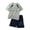 Green, variant on Yammkia Boys Summer Outfits Toddler Boy's 2 Piece Shorts Outfits Short Sleeve Jersey Shirts Shorts Set Tracksuit Green Size,4-5 Years