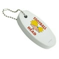 thumbnail image 1 of Hey Arnold! Football Head Floating Keychain Oval Foam Fishing Boat Buoy Key Float, 1 of 4