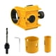 thumbnail image 1 of Kit de Instalación de Cerradura de Puerta, Plantilla para Cerradura de Puerta de Metal o Madera, Kit de de para una Fácil Instalación de la Cerradura Amarilla., 1 of 5