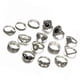 thumbnail image 2 of Juego de aleación resistente a la corrosión estilo vintage diseño de diamantes de imitación 15 piezas anillos de dedo huecos para aniversario para hombres y mujeres ANGGREK Otros, 2 of 8