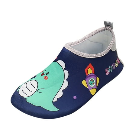 Baby Shoes Girl Formal Water Shoes Cartoon Animal Diving Socks Beach Swimming Quick Dry Shoes Outdoor Socks Toddler Boy Sneakers Size 2.5 Years-3 Years