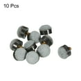 thumbnail image 3 of Uxcell 13mm Dia Screw on Pool Cue Tips Replacement Pool Stick Tips Accessories Grey 10 Pack, 3 of 5