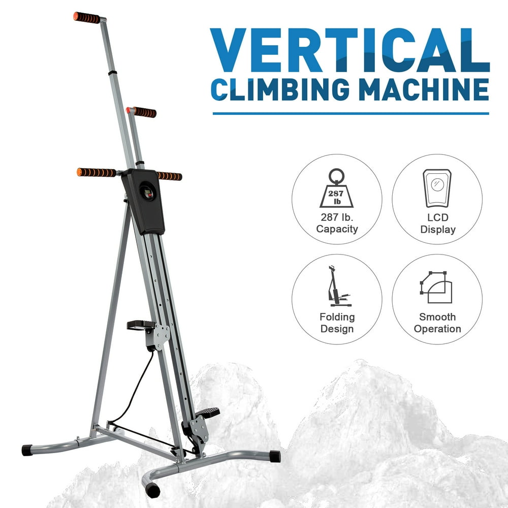 Vertical Climber Machine Fitness Climbing Equipment for Home Gym