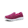 thumbnail image 1 of SIMANLAN Womens Shoes Flats for Ladies Wide Comfortable Casual Shoes Slip On Casual Sneakers Rose Red 7, 1 of 6
