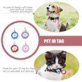 thumbnail image 3 of KAKOWELY 5 etiquetas de identificación grabadas para perros y gatos, personalizadas, para cachorros y collares., 3 of 5