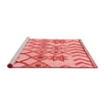 thumbnail image 2 of Ahgly Company Machine Washable Indoor Rectangle Solid Red Modern Area Rugs, 8' x 12', 2 of 4